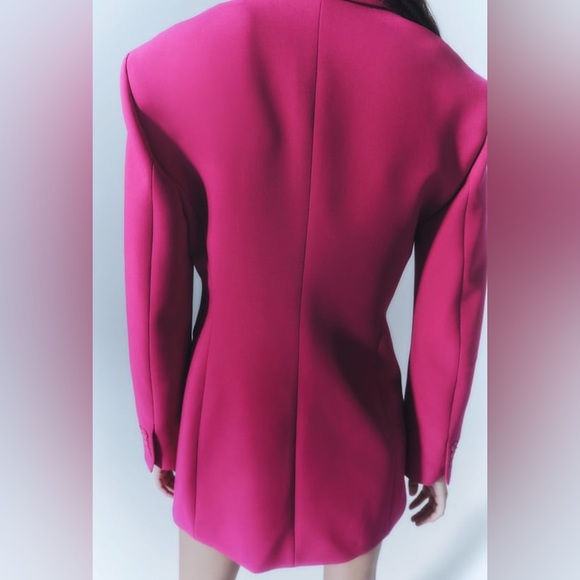 Zara Double BREASTED BLAZER DRESS NWT S - Picture 16 of 16